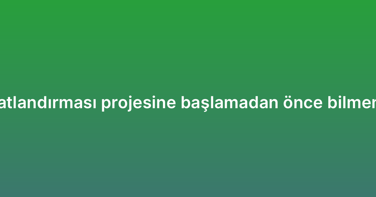 İçerik SEO fiyatlandırması projesine başlamadan önce bilmeniz gerekenler